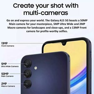 Smartphone <span class=keywords><strong>Samsung</strong></span> <span class=keywords><strong>A15</strong></span> 5G Sbloccato con Ampio Display HD, Batteria a Lunga Durata, Fotocamera Multi-Obiettivo e Prestazioni Fluide - Versione Globale - Product Image 5