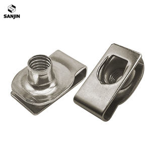 Clips en acier inoxydable 304 de type U avec filetage M8-M4, écrous à ressort à lame pour voiture, moto, soins de santé, mines, antirouille, OEM - Product Image 3