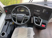 Autobus urbains de luxe diesel haute performance 52 places LCK6129H Zhongtong avec configuration de sièges 2+2