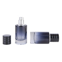 Flacon en verre vide personnalisé pour parfum et sérum/creme de soin 30ml/50ml/100ml avec pompe pulvérisatrice sérigraphiée et diffuseur à bâtonnets