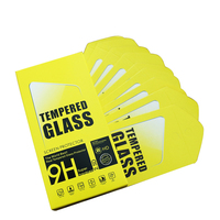 Paquets de film en verre trempé pour téléphone à impression personnalisée Boîte d'emballage 10 en 1 en papier de protection d'écran pour iPhone 16 15 au détail