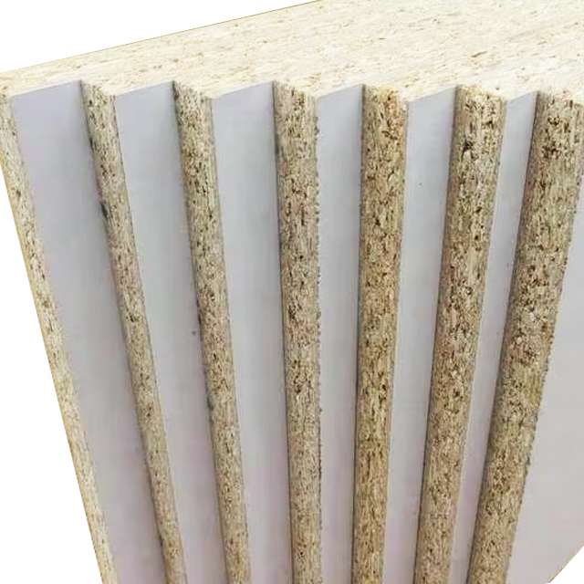 16mm 18mm Both Sides White Melamine Faced Chipboard or Particle Board for Furniture Usage