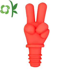 OKSILICONE <span class=keywords><strong>Bouchon</strong></span> de bouteille de <span class=keywords><strong>vin</strong></span> en silicone Funny 3D Finger Shape Silicone Wine Stoppers <span class=keywords><strong>pour</strong></span> garder la bière fraîche - Product Image 4