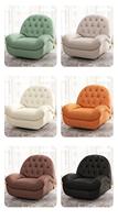 Ce canapé est un fauteuil pivotant inclinable multifonctionnel adapté aux salons et aux chambres à coucher