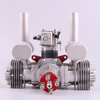Moteur à essence RCGF 70cc T bicylindre pour avion modèle UAV, avion RC à aile fixe en alliage d'aluminium