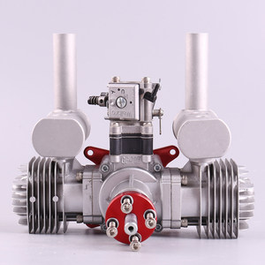 Moteur à essence RCGF 70cc T bicylindre pour <span class=keywords><strong>avion</strong></span> modèle UAV, <span class=keywords><strong>avion</strong></span> RC à aile fixe en alliage <span class=keywords><strong>d</strong></span>'aluminium - Product Image 3