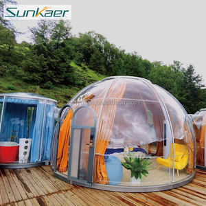 Fourniture par le fabricant d'une maison à bulles de luxe, meilleure maison dôme pour hôtels en plein air en hiver, maison dôme à vendre - Product Image 1