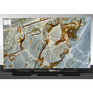 Dalle de granit quartzite <span class=keywords><strong>bleu</strong></span> naturel de luxe, <span class=keywords><strong>Louise</strong></span> Fusion Moon Blue, Brazil Blue Roma Marble - Product Image 1