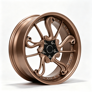 Jantes forgées NEXUS RIM Custom Two Piece <span class=keywords><strong>Cobra</strong></span> Spoke 16 17 18 19 20 21 22 23 24 25 26 pouces, jantes en alliage de rechange - Product Image 4
