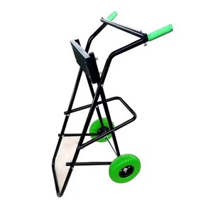 Carro de mano de acero de dos ruedas duradero y transportador de motor de barco fuera de borda para curricán - Product Image 2