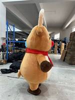 Efun MOQ 1 PCS Costume de mascotte renne gonflable professionnel personnalisé pour adulte, costume de performance de Noël de dessin animé à vendre