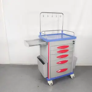 FuyouMed Hospital ABS plastic emergency vehicle medical recovery vehicle Computer Ward Inspection Cart medication delivery