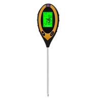 Instrument de test du sol 4-en-1 moderne IBN ABS avec mesure de la température, de l'humidité et du pH