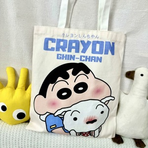 Sac fourre-tout en toile mignon Crayon Shin-chan, imprimé anime japonais, grande capacité, sac à bandoulière, sac à main quotidien pour étudiants - Product Image 3