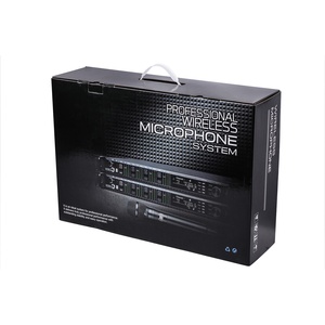 Ad4q Đúng Đa dạng IR Hồng Ngoại 4 Kênh Không Dây Microphone Kim Loại <span class=keywords><strong>Receiver</strong></span> Và Cầm Tay Cho Buổi Hòa Nhạc - Product Image 6