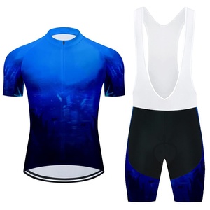 <span class=keywords><strong>Ensemble</strong></span> de maillots de cyclisme personnalisés avec étiquette privée, kit de cyclisme sur route, vêtements de vélo à fermeture éclair intégrale, maillot pour <span class=keywords><strong>homme</strong></span>, ensembles de maillots sublimés - Product Image 4