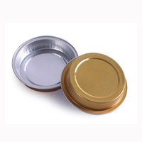 Conteneur de moules à tarte Cakecup avec couvercle en aluminium PET alimentaire jetable JW échantillon gratuit pour la conception existante OEM et ODM accepter