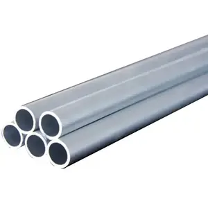 Tubo di alluminio anodizzato di grande diametro 1050 2017 2024 3003 5005 5 a02 5056 6060 6063 tubo di alluminio rotondo 8011 7075