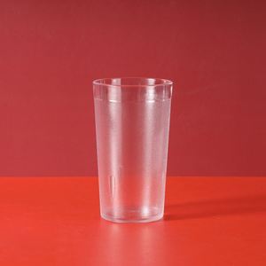 Gobelet en plastique transparent PP/PS givré personnalisable avec logo, 12 oz, pour restaurant et maison, pour jus et boissons - Product Image 2