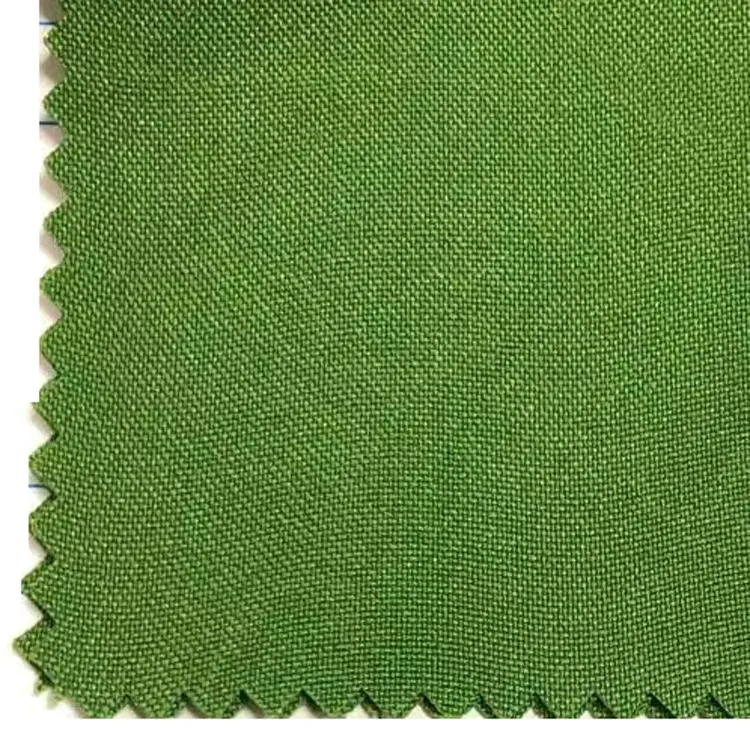 2021 Bán Buôn Rắn Nhuộm Đồng Bằng Mô Hình 100% Polyester Minimat Vải Màu Xanh Lá Cây Cho Đồng Phục Và Quần Áo Làm Việc