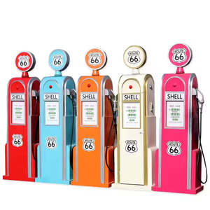 Modelo de bomba de gas retro personalizado, gran oferta, modelo de decoración de bomba de gas de <span class=keywords><strong>jefe</strong></span> de bomberos Retro, gabinete de Metal, Bar, tienda, decoración - Product Image 3