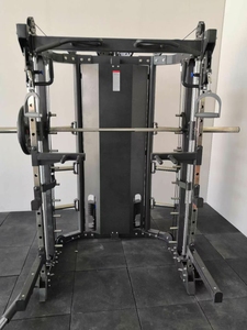 Estante de alimentación todo en uno <span class=keywords><strong>Smith</strong></span> y Cable con material de hierro de diseño multifunción cruzado de pila de peso - Product Image 3