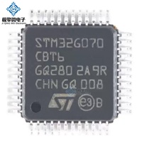 Microcontrolador JQW STM32G070CBT6 (LQFP-48) ARM Cortex-M0+ de 32 bits, Chip MCU, Piezas Originales Nuevas, Precio Real