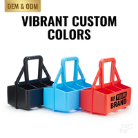 Porte-bouteilles d'eau sportifs pour équipe, support de rangement latéral pour 6 bouteilles, sac de sport, fournitures pour événements de football et basketball