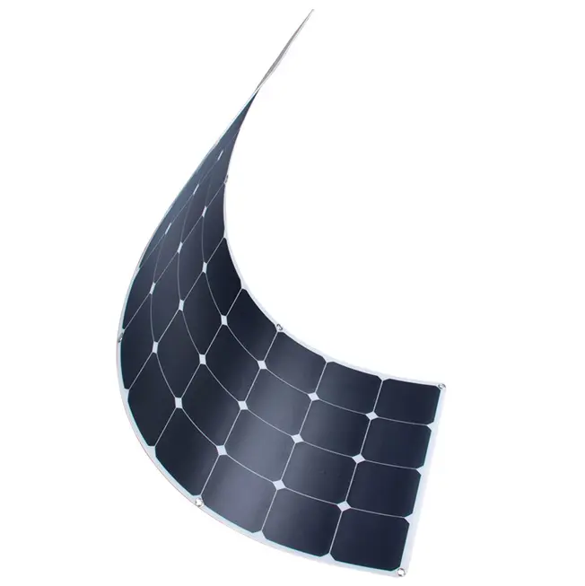 Painel solar ultra transparente 150w, painel solar flexível à prova d'água