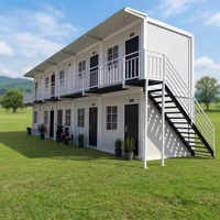 Maison conteneur mobile intégrée STC de 20 pieds, extensible, préfabriquée, module mobile, salon détachable pour complexe hôtelier