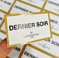 Autocollant de transfert UV 3D personnalisé, imperméable, auto-adhésif, en PET, pour la décoration de flacons de parfum