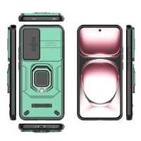 Coque de téléphone antichoc en PC dur Offre Spéciale avec support d'anneau magnétique Béquille pour OPPO Reno 12 Pro 5G