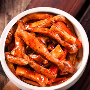 Comida <span class=keywords><strong>de</strong></span> fábrica profesional china, filete <span class=keywords><strong>de</strong></span> pollo a la pimienta negra, paquete <span class=keywords><strong>de</strong></span> comida rápida, plato precocinado, restaurante para llevar - Product Image 3