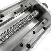 Sistema de Posicionamiento CNC XYZ Serie GTH de QIGE, Mesa de Posicionamiento Motorizada, Mesa de Desplazamiento, Guía Lineal