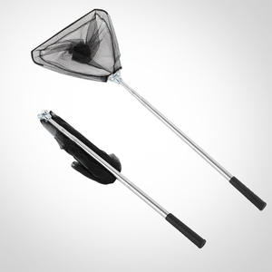 Épuisette pliante en acier inoxydable, Épuisette à leurre, Canne télescopique, Sac de rangement pour filet de pêche, Épuisette pliante télescopique - Product Image 5