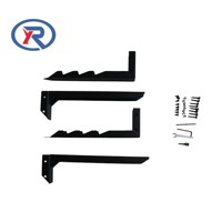 Kit de Reparación de Postes de Metal con Recubrimiento en Polvo a Precio Económico para Soporte de Madera y Enrejados, Uso en Exteriores