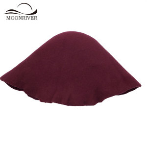 Venta al por mayor sombrero de fieltro de lana cuerpo capucha para sombreros de fieltro - Product Image 6