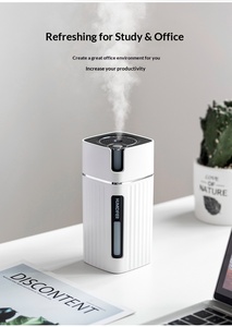 2025 New Mini Silent Humidifier Portable Ultrasonic Atomizer Desktop Car Multi-Function Air Purifying Cool Mist <b>Maker</b> - Product Image 4