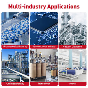 Dvx20 तेल मुक्त स्क्रू वैक्यूम पंप इलेक्ट्रॉनिक्स के लिए धातु रासायनिक खाद्य मशीनरी चिकित्सा एयरोस्पेस 0.1 पीए शुष्क हवा ठंडा पंप - Product Image 6