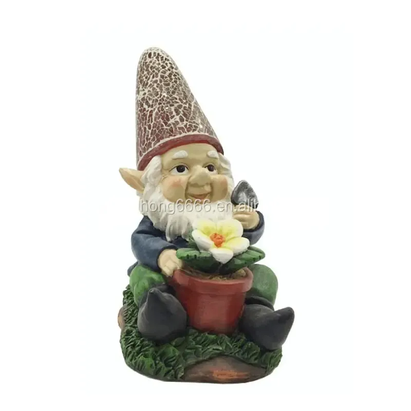 Resin craft home decorative supplies gifts christmas statute garden gnomes for sale cheap