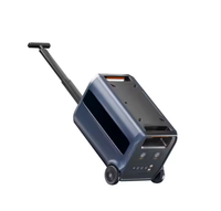 Centrale électrique portable 2400W haute capacité 2500Wh avec contrôleur MPPT de panneau solaire Produit populaire facile à transporter et à déplacer