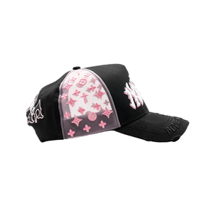Nouveautés 31 Hats X Rude Awakening Gorras Logo brodé Casquettes de baseball à visière incurvée Rude Awakening La <span class=keywords><strong>Triple</strong></span> Black Gorras - Product Image 4