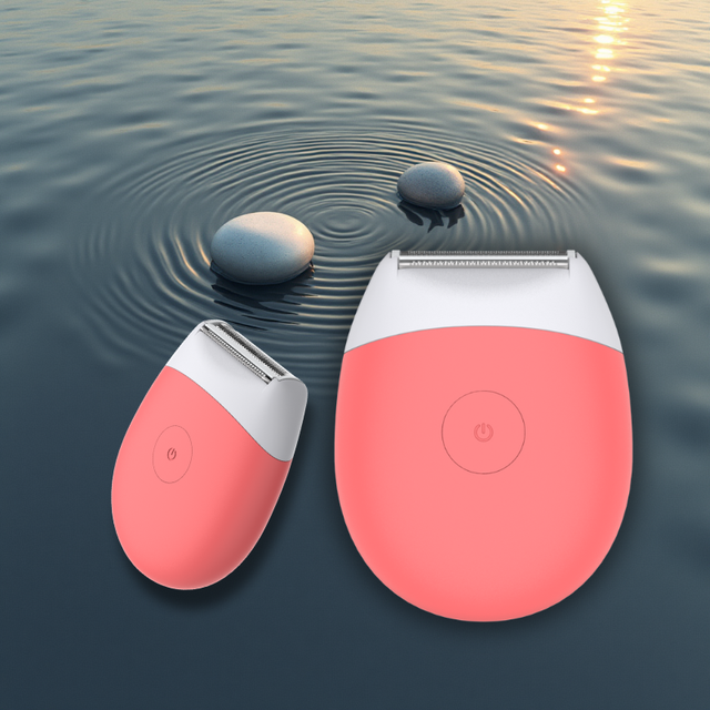 USB Rechargeable Mini Portable Electric Shaver Wet/Dry Cordless Face Shaver Small Size Razor IPX6 Waterproof Household Car Use