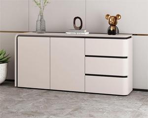 Buffet de salle à manger en MDF, meuble de rangement, armoire de salon, meuble à thé, mobilier d'entrée d'hôtel, bar domestique - Product Image 2