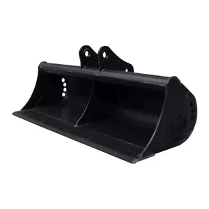 Durable Toothless <strong>Bucket</strong> For 1-2ton Mini <strong>Excavators</strong> Digger / <strong>Excavator</strong> Grading <strong>Bucket</strong> For All Model - Product Image 3