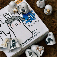 52TOYS Ghody Behold My Cat Series Mini Figures Blind Box Mystery Box Fun Office Desktop Decorations Collectible Gifts