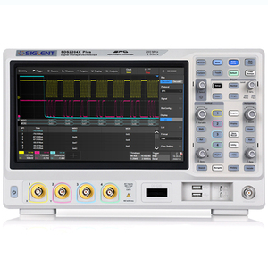 Osciloscopio SIGLENT SDS2204X Plus DPO 200MHz 4 Canales 2 GSa/s 200 Mpts 500,000wfms/s 10-Bit SDS2204X PLUS Super Fluorescent 2 - Product Image 1
