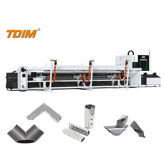 Ospri/Boci Head Fiber Laser Pipe Cutter 6.4m Metal Square Circular CNC Tube Pipe Fiber Laser Cutting Machine