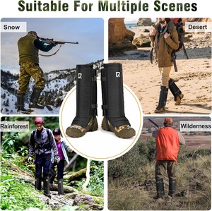 <span class=keywords><strong>Ghette</strong></span> Antiveleno per Gambe da Esterno, Protezioni per Gambe e Ginocchia in Poliestere per Caccia e Escursioni, Ideali per la Protezione da Serpenti - Product Image 4