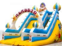 Arrière-cour fanny gonflable bébé arc toboggan usage domestique pulls gonflables diapositives